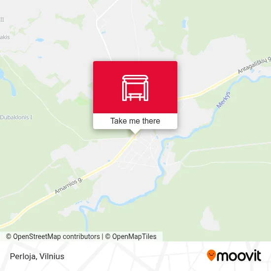 Perloja map