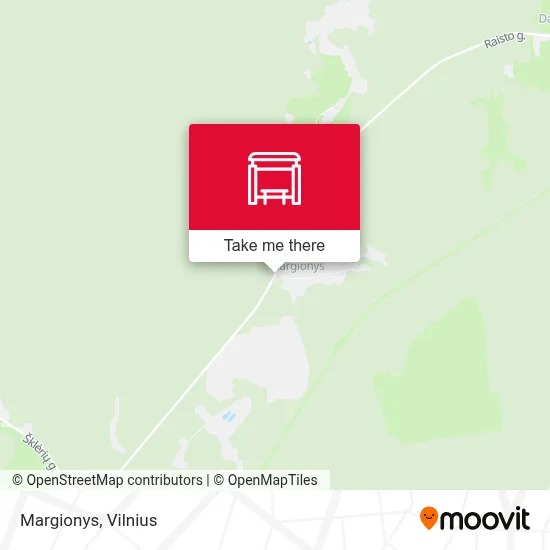 Margionys map