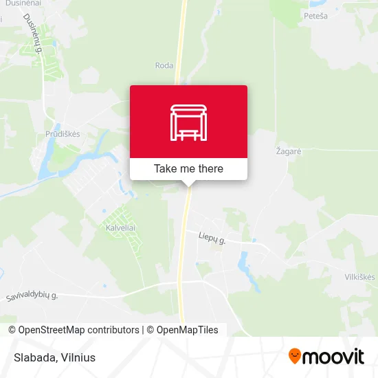 Slabada map