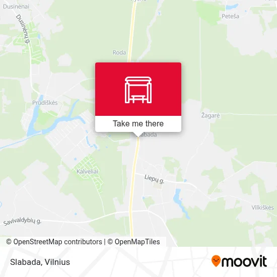 Slabada map