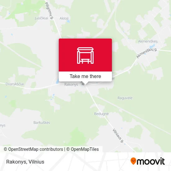 Rakonys map