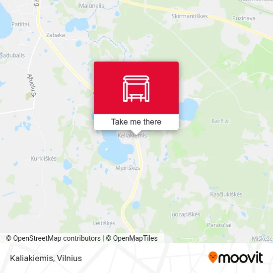 Kaliakiemis map