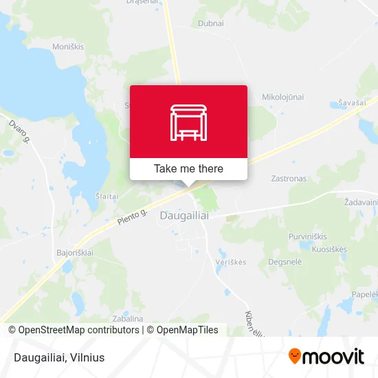 Daugailiai map