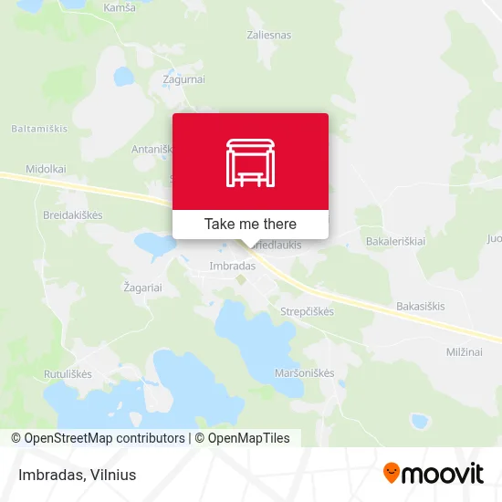 Imbradas map