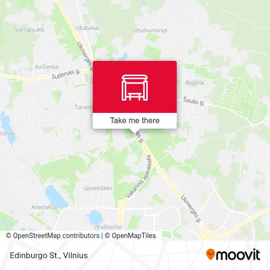 Edinburgo St. map