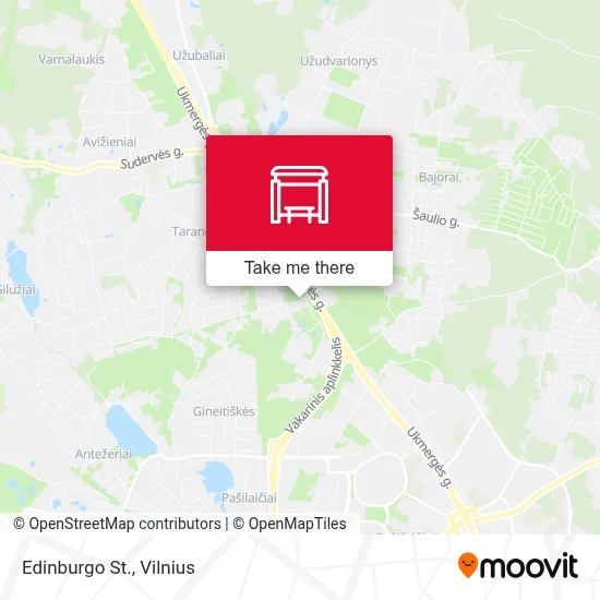 Edinburgo St. map