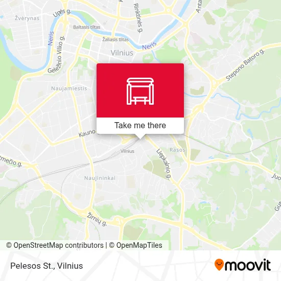 Pelesos St. map