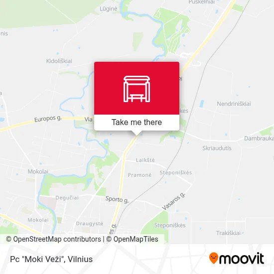 Pc "Moki Veži" map