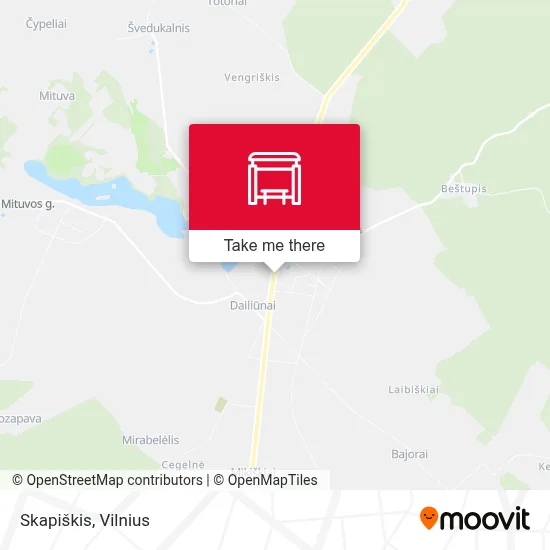 Skapiškis map