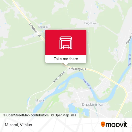 Mizarai map
