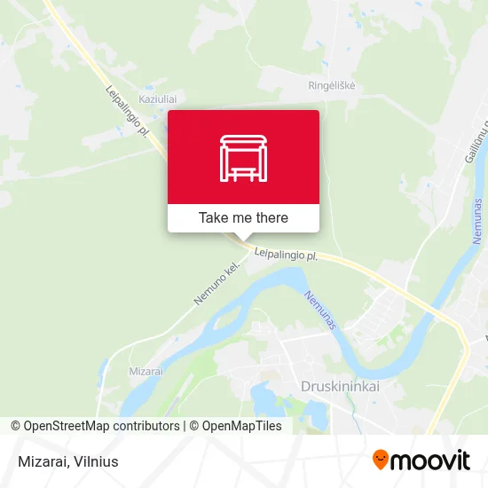 Mizarai map