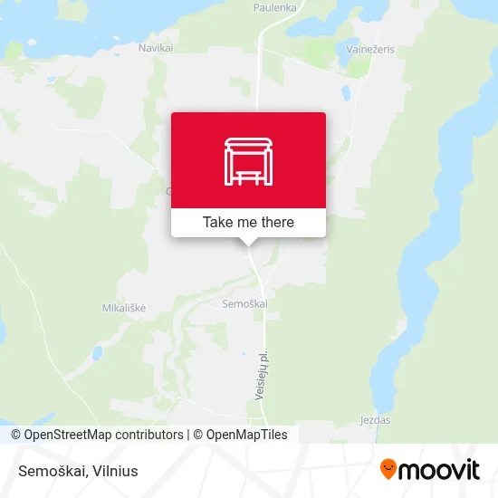 Semoškai map