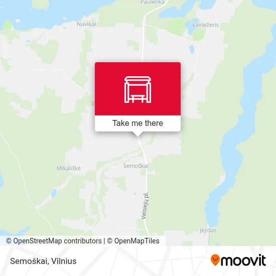 Semoškai map