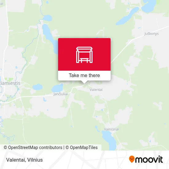 Valentai map