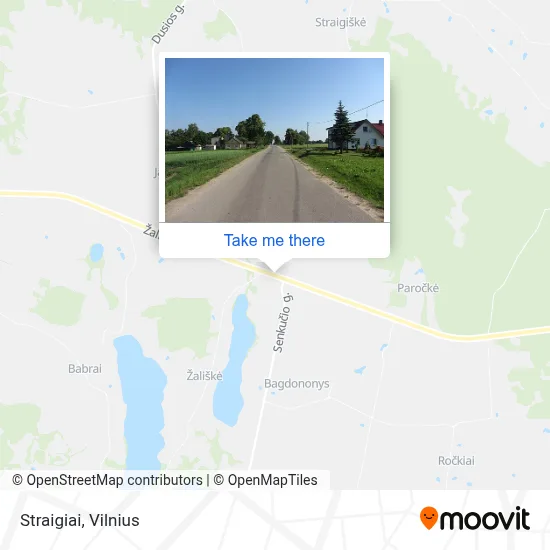 Straigiai map