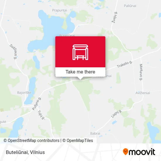 Buteliūnai map