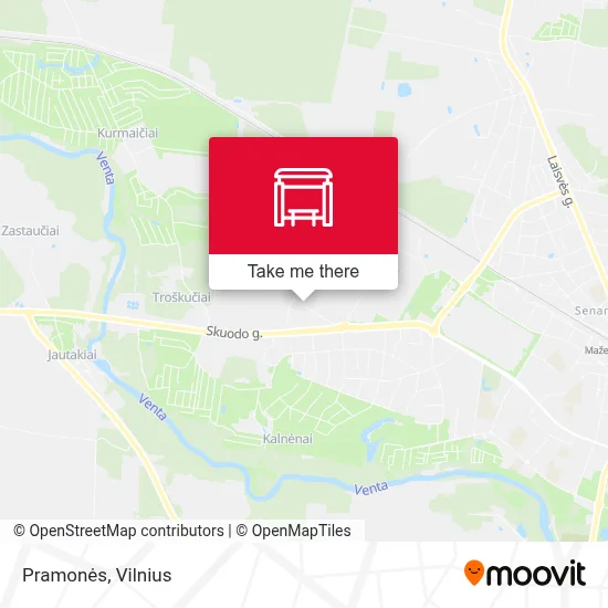 Pramonės map