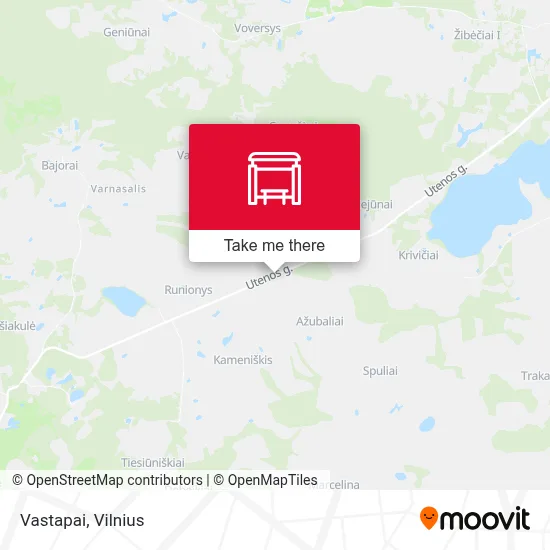 Vastapai map