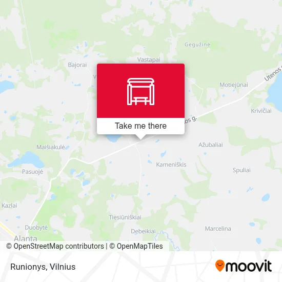 Runionys map