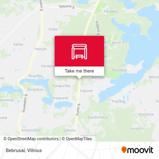 Bebrusai map