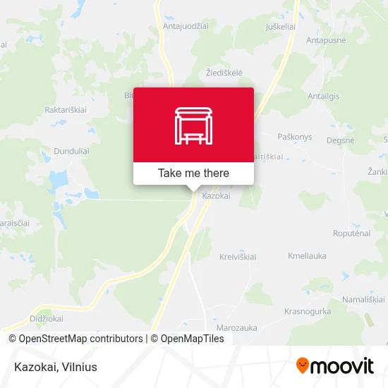 Kazokai map