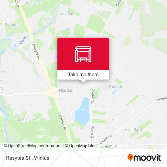 Rasytės St. map
