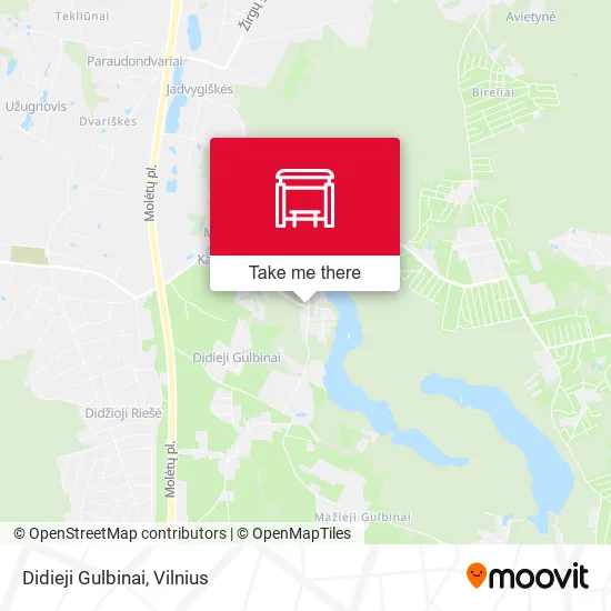 Didieji Gulbinai map