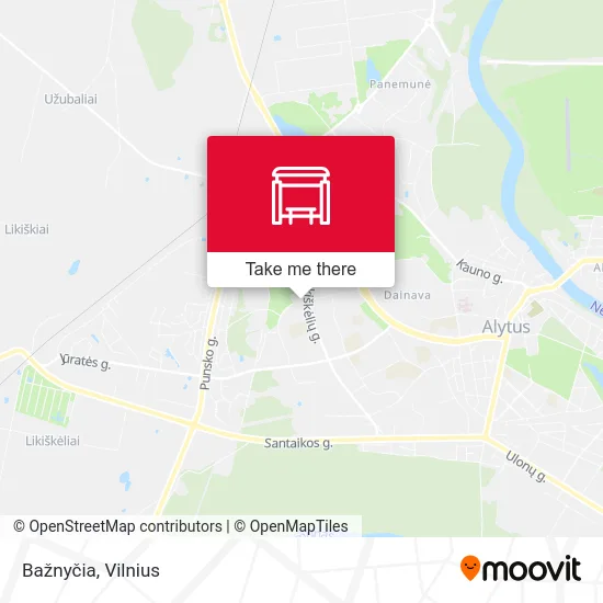 Карта Bažnyčia