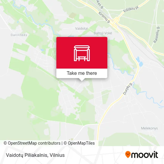 Vaidotų Piliakalnis map