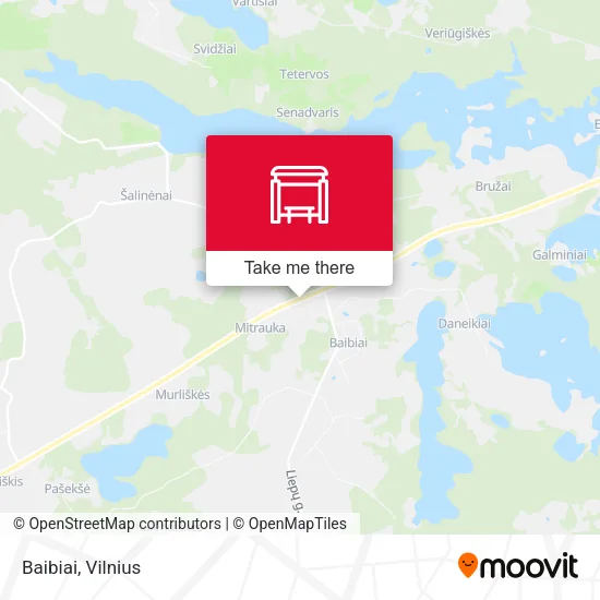 Карта Baibiai