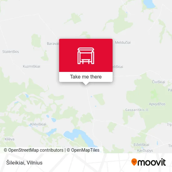 Карта Šileikiai
