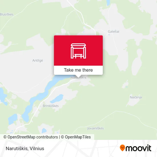 Карта Narutiškis