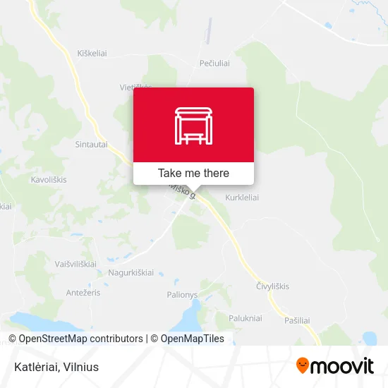 Карта Katlėriai