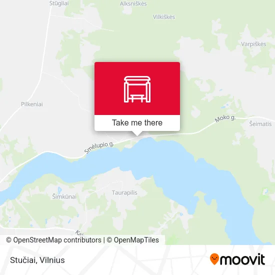 Карта Stučiai