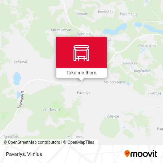 Карта Pavarlys