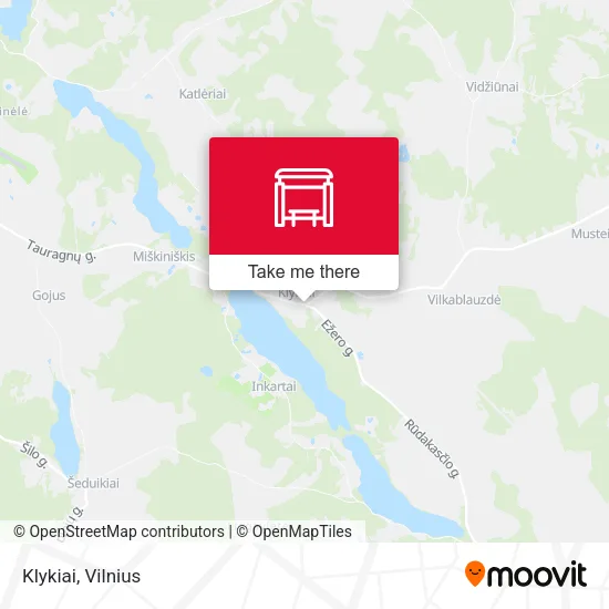 Карта Klykiai
