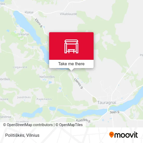 Карта Politiškės