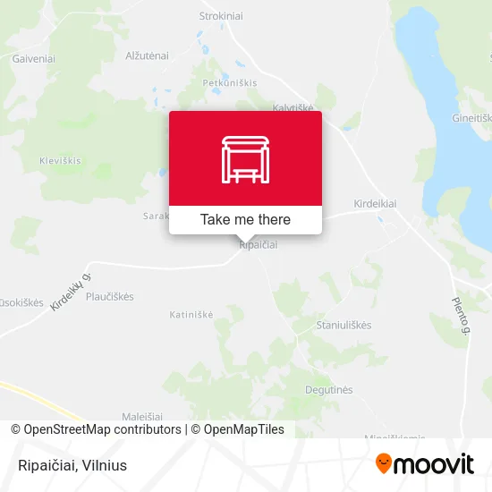 Карта Ripaičiai