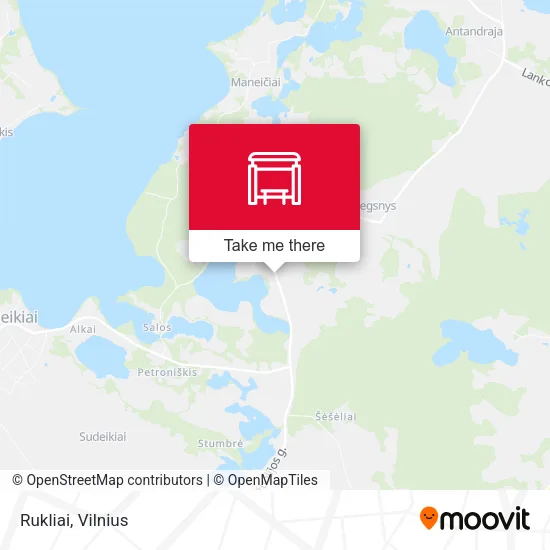 Карта Rukliai