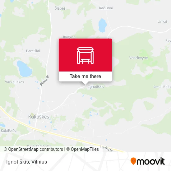 Карта Ignotiškis