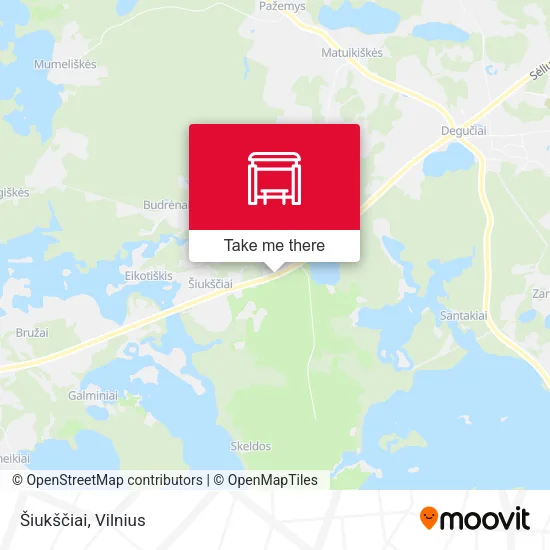 Карта Šiukščiai