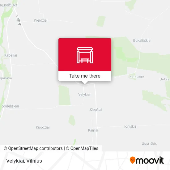 Карта Velykiai