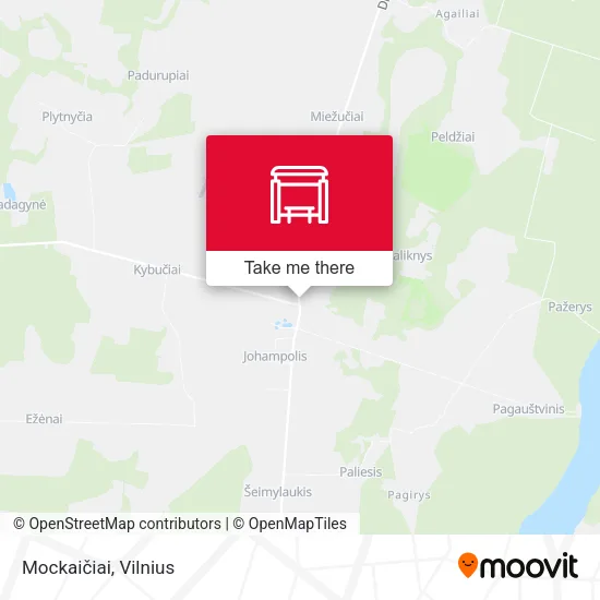 Карта Mockaičiai