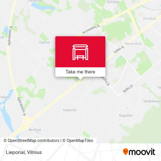 Карта Lieporiai