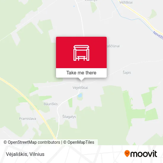 Карта Vėjališkis