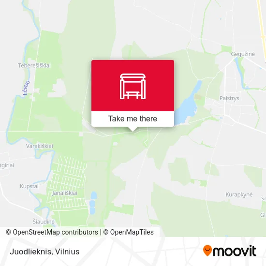 Карта Juodlieknis