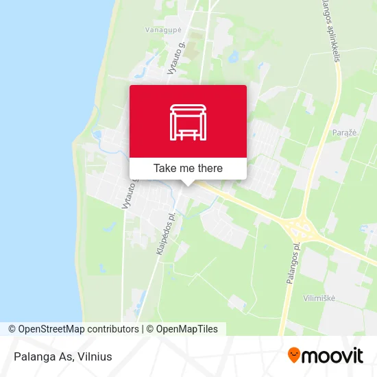 Карта Palanga As