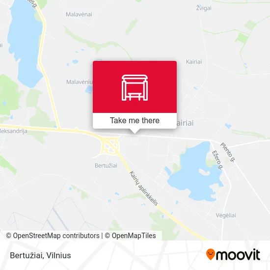 Карта Bertužiai
