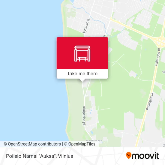 Карта Poilsio Namai "Auksa"