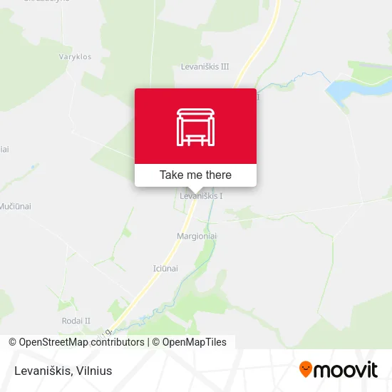 Карта Levaniškis